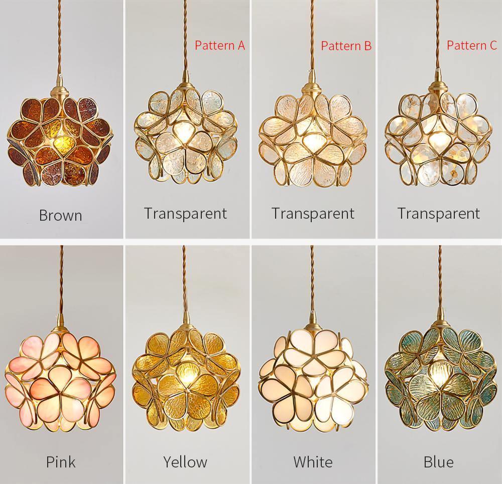 Glass Petal Pendant Light - Blowlighting