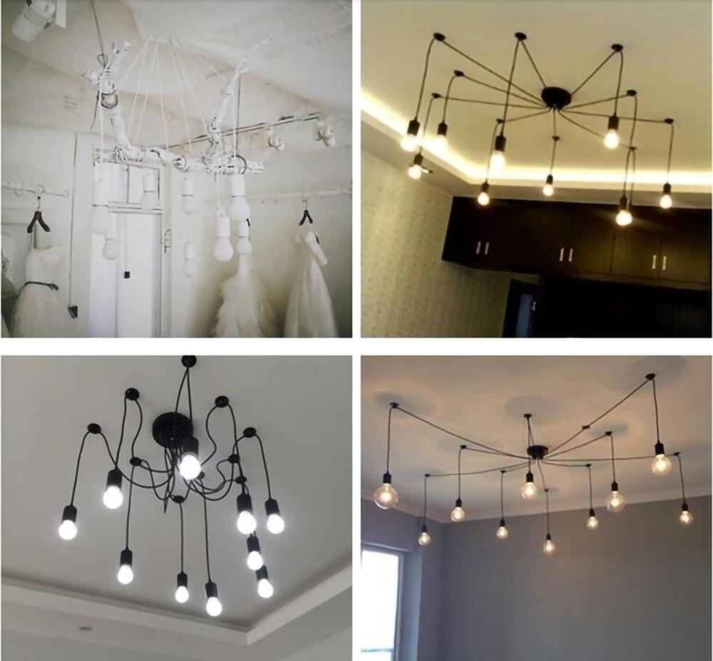 Lustra Kronleuchter Spinne Kabel Industrie-Letslighting