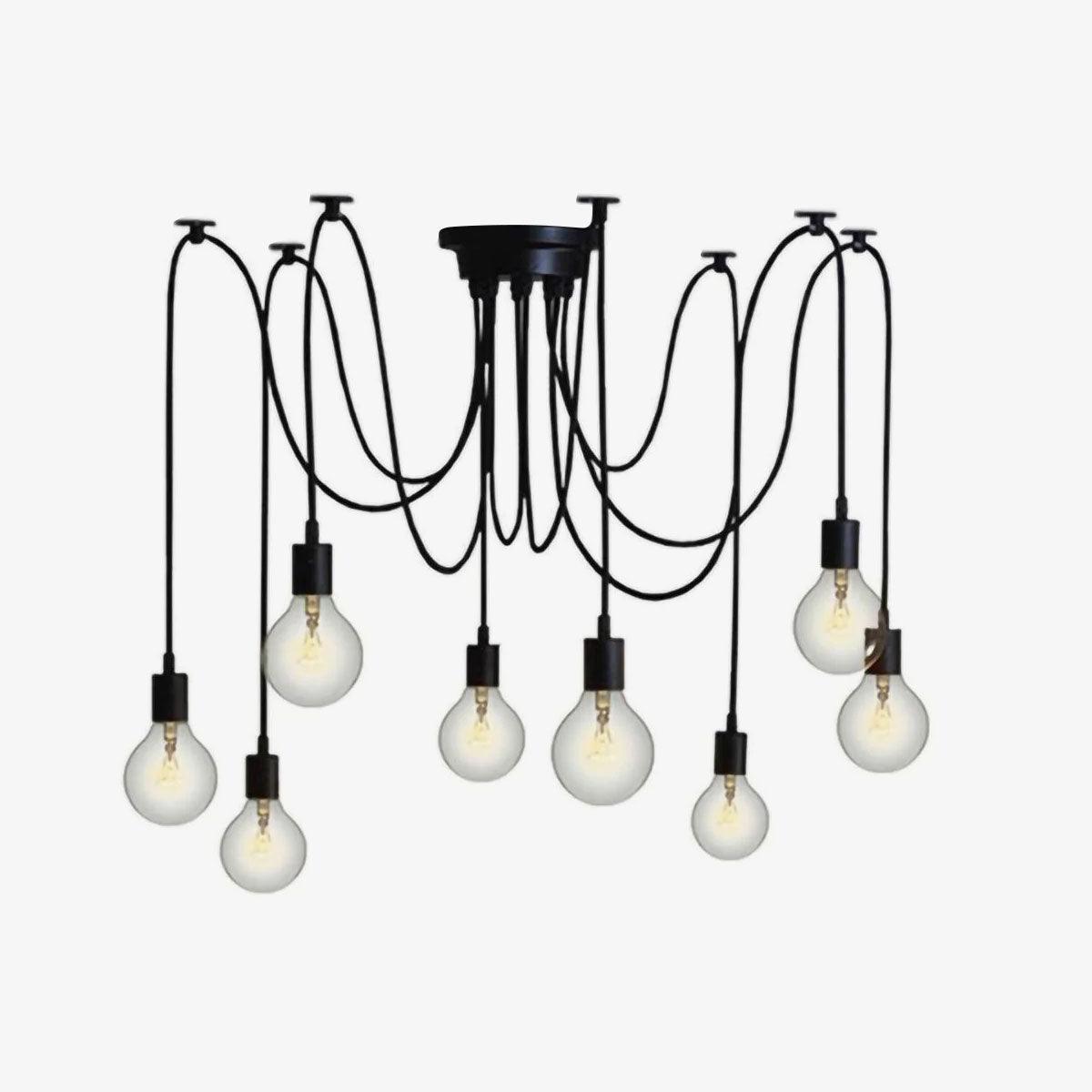 Lustra Kronleuchter Spinne Kabel Industrie-Letslighting