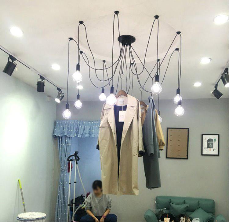 Lustra Kronleuchter Spinne Kabel Industrie-Letslighting