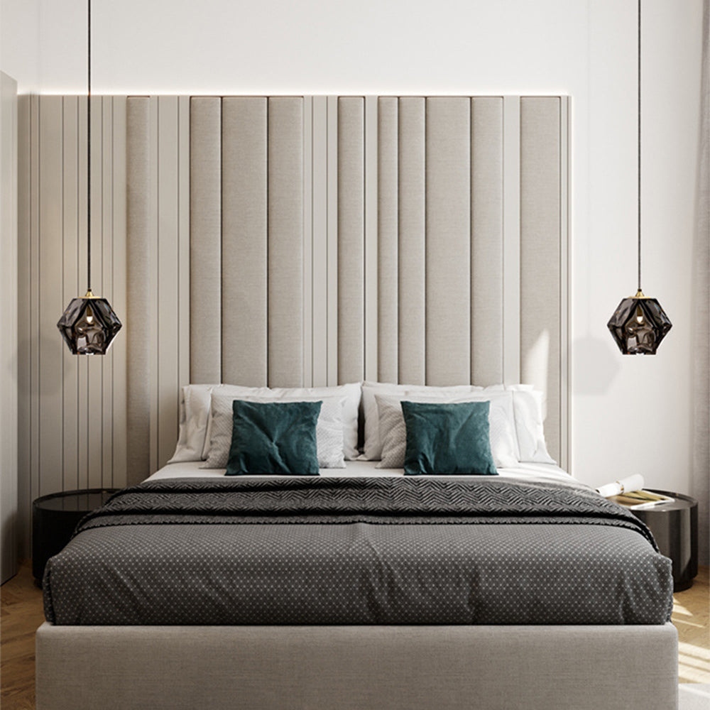 Valentina Design LED Pendelleuchte Metall/Glas Ess/Schlafzimmer