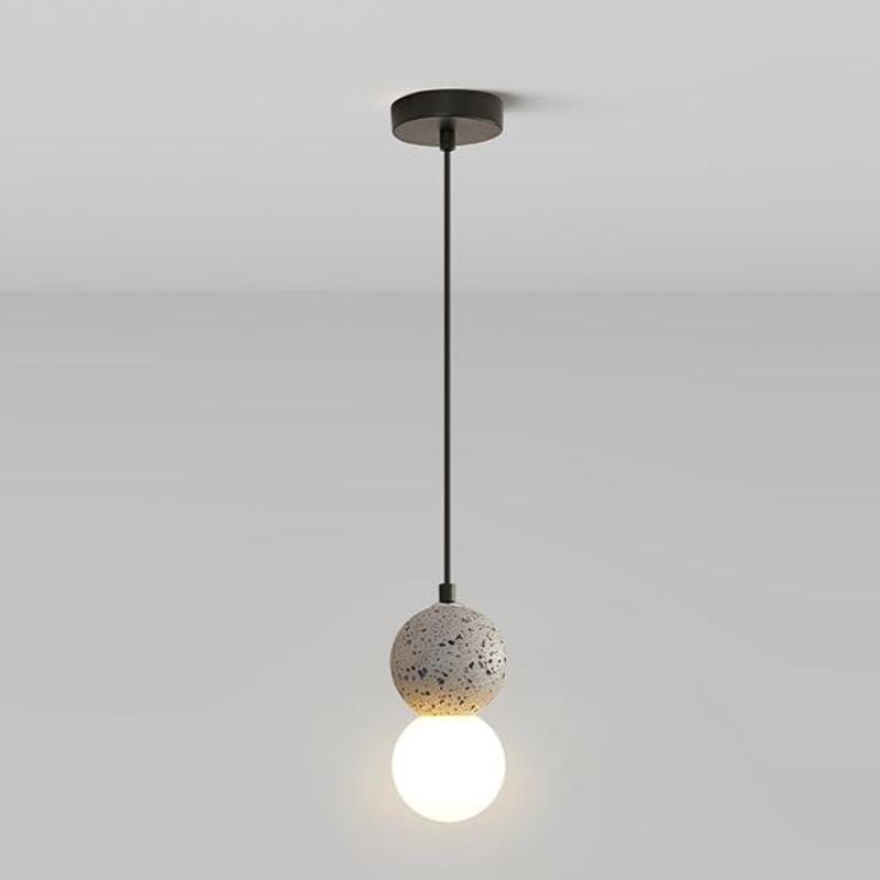 Valentina Modern LED Kugel Pendelleuchte Rosa/Grau/Schwarz/Weiß