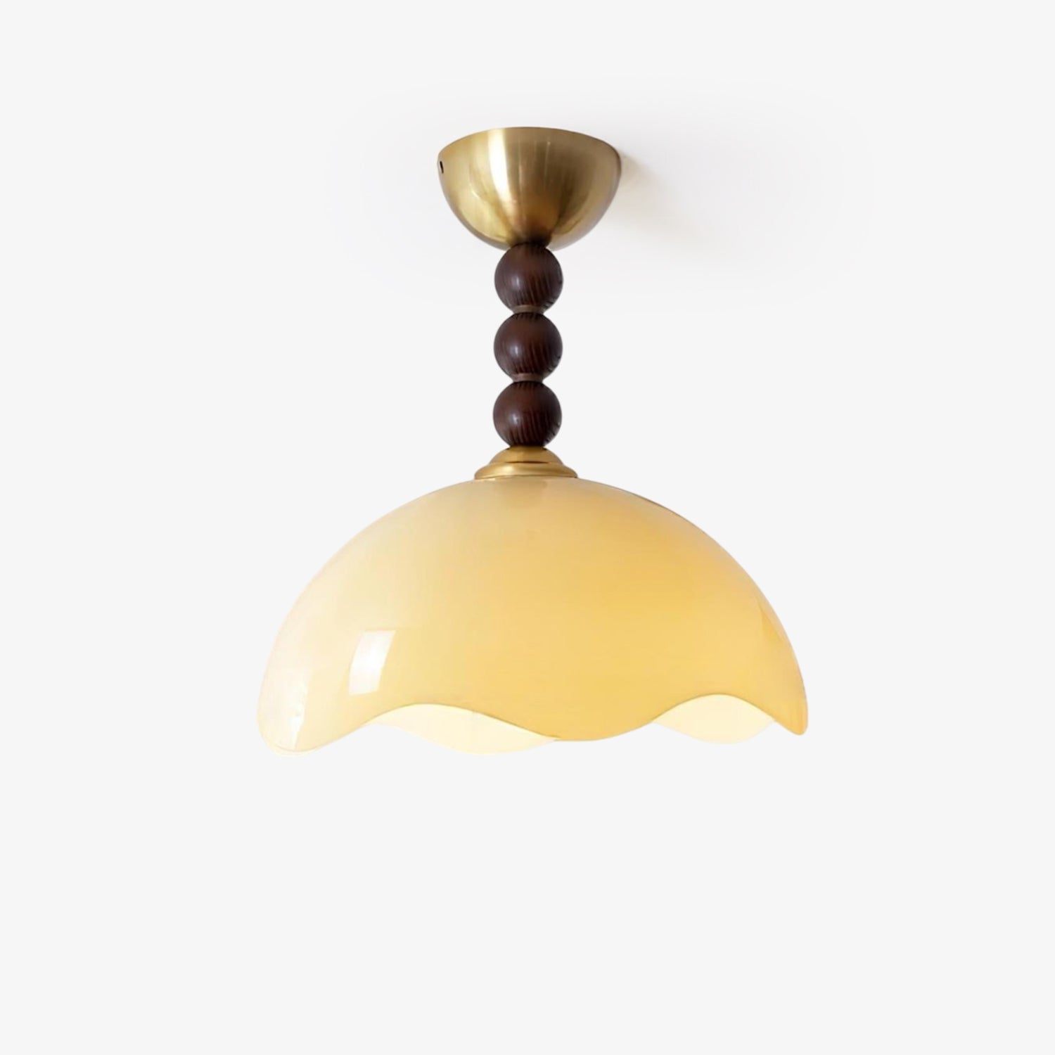 Syraeia Nordic Art Korallenglas-Deckenleuchte-Letslighting