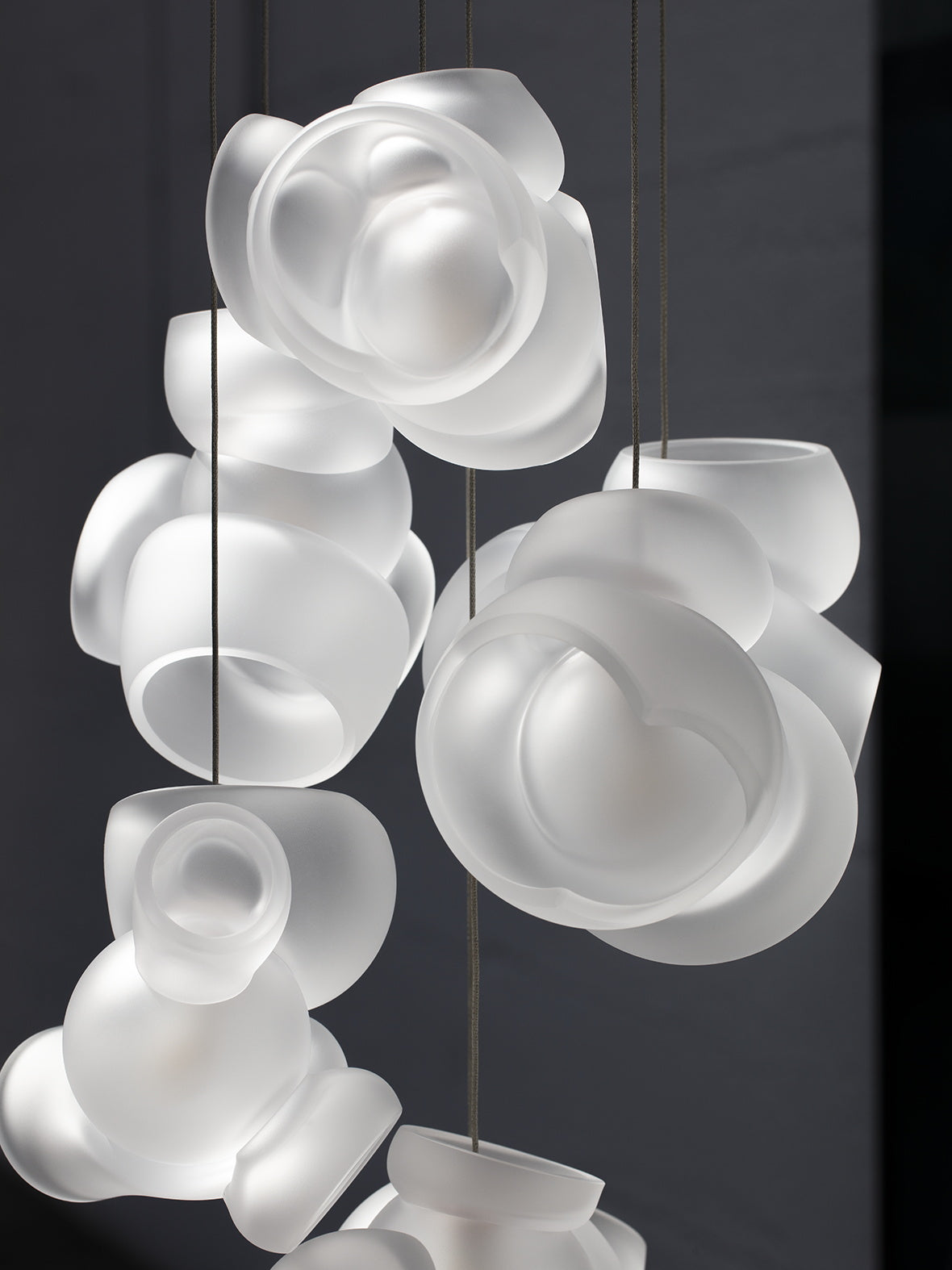 Ushaor Pendelleuchte Glas Individuelle Kreativität-Letslighting