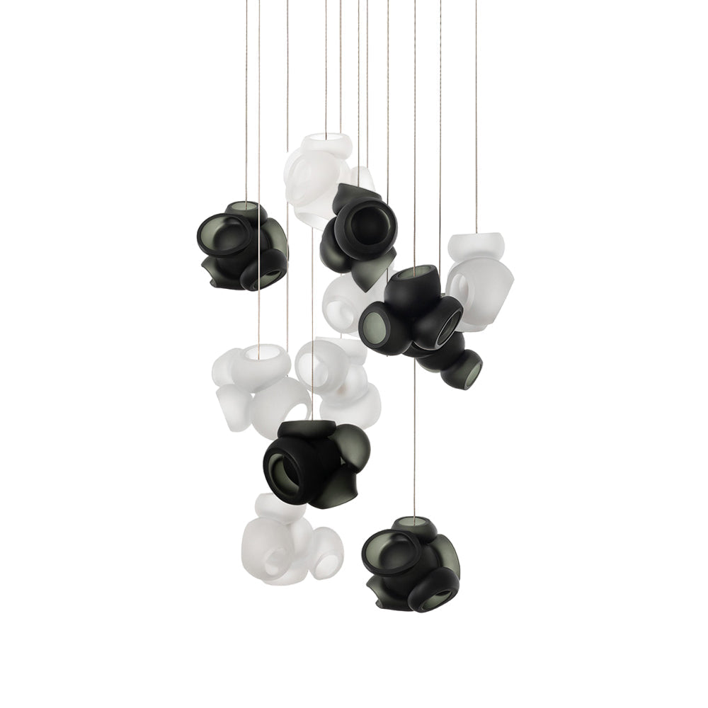 Ushaor Pendelleuchte Glas Individuelle Kreativität-Letslighting