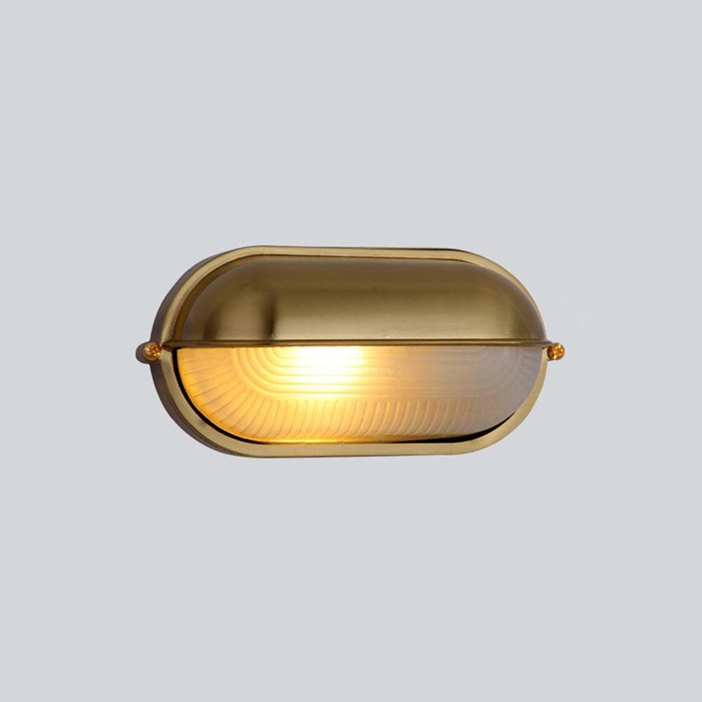 Ray Wasserdichte Wandleuchte Modern Innen Außen, 3 Farben, Metall Glas