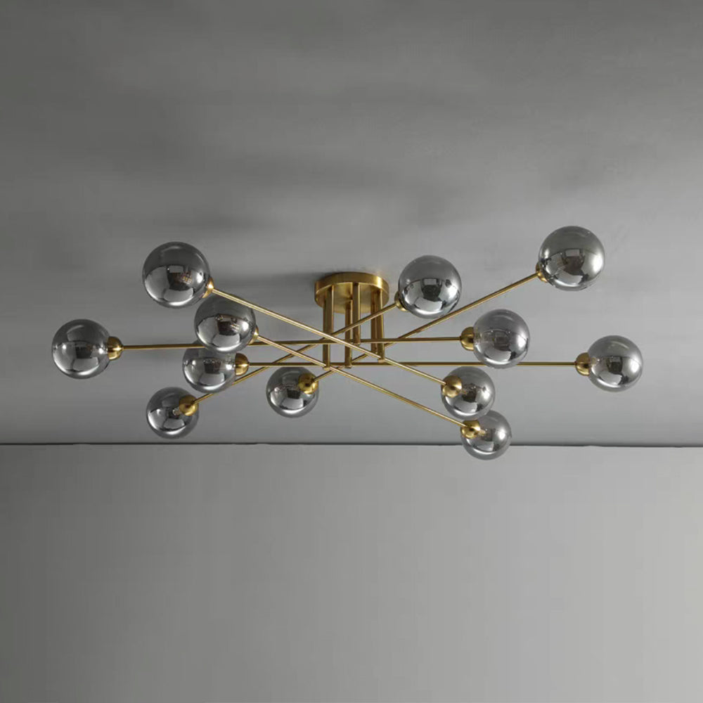 Valentina Modern LED Kronleuchter Metall Glas Esszimmer Schlafzimmer