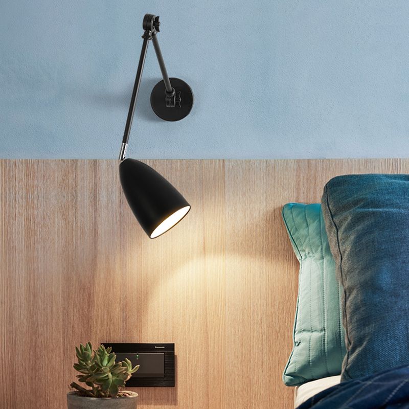 Silva Modern Wandleuchte Verstellbar, 3 Farben, Schlafzimmer, Metall