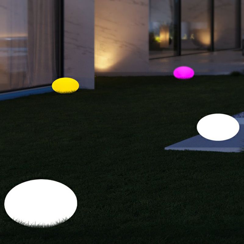 Ray Modern Minimalistisch LED Außenleuchte Ei Weiß Garten/Terrasse Acryl Solarenergie 28/32/35CM lang