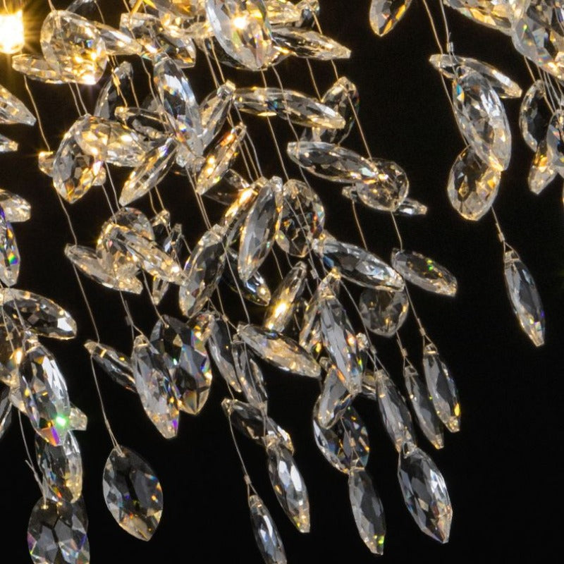 Kristy  Kronleuchter  Antiquität  LED  Gold Wohn/Schlafzimmer