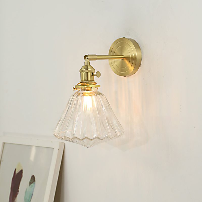 Valentina Luxus Globe/Blumen LED Wandleuchte Gold Bade/Schlafzimmer Metall Glas