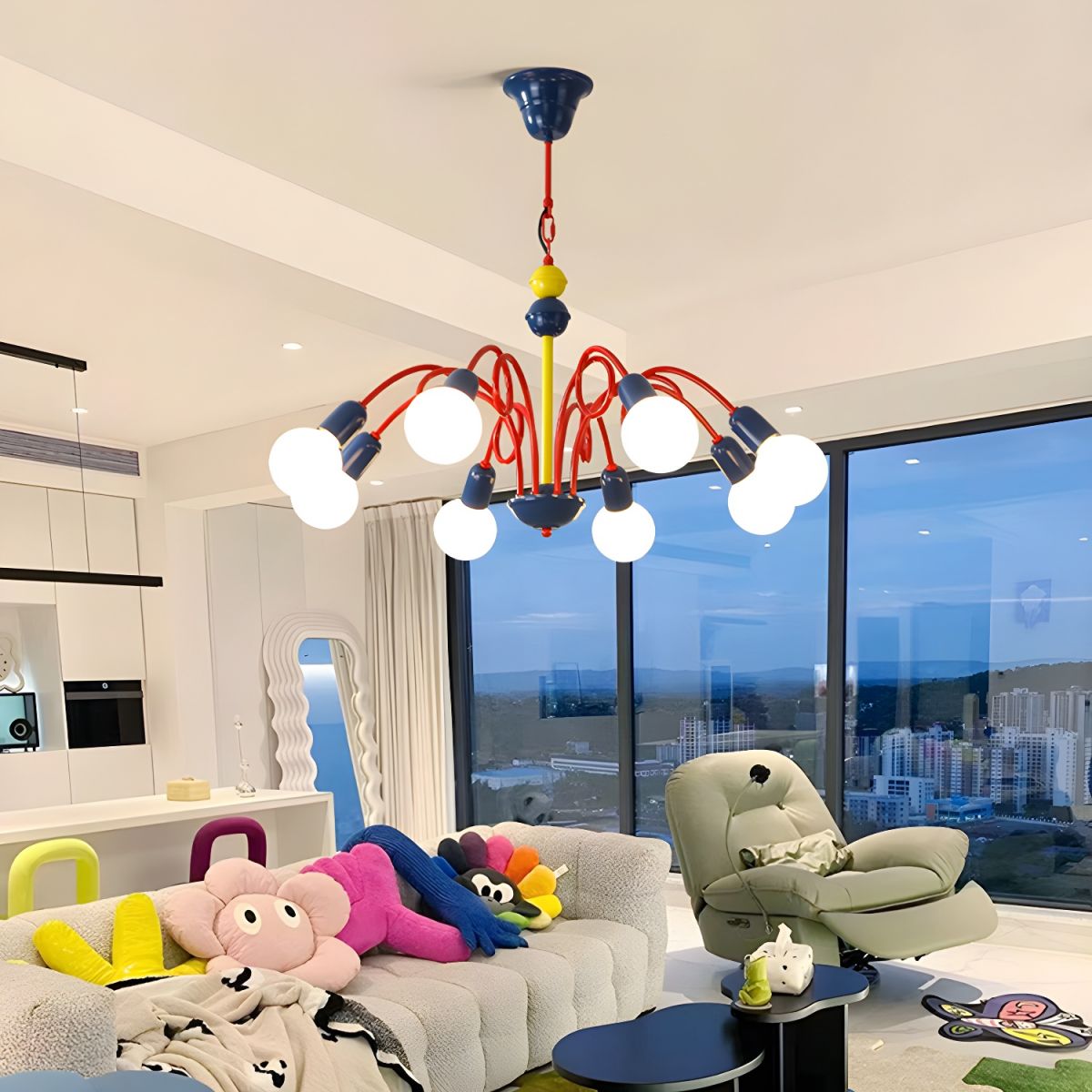 Valentina Modern LED Mix Match Sphärisch Kronleuchter Kinder Zimmer