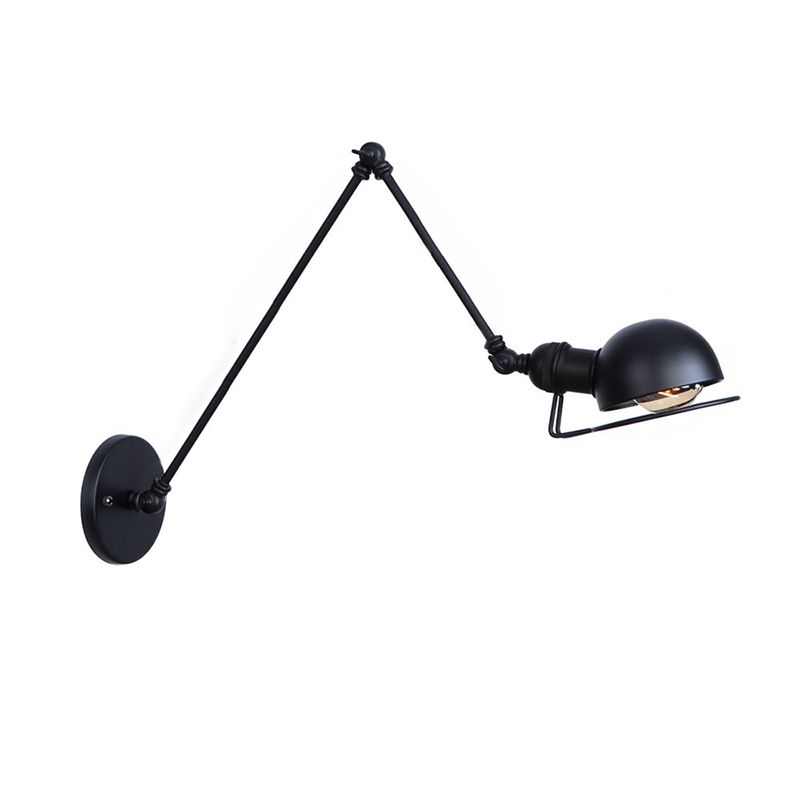 Silva Modern LED Wandleuchte Innen Schwarz/Gold-Schwarz Schlafzimmer Metall
