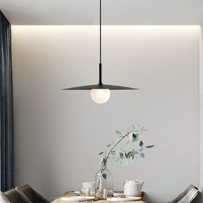Arisha Modern LED Pendelleuchte Schwarz/Weiß/Grau Ess/Wohn/Schlafzimmer Metall&Glas