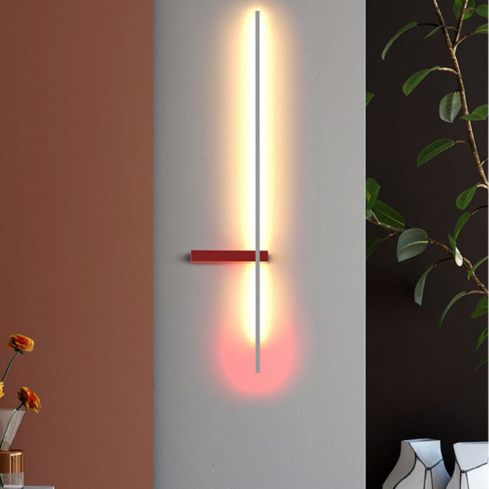Arisha Minimalistisch Linear Wandleuchte 4 Farben Schlaf/Wohnzimmer