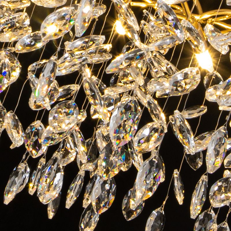 Kristy  Kronleuchter  Antiquität  LED  Gold Wohn/Schlafzimmer
