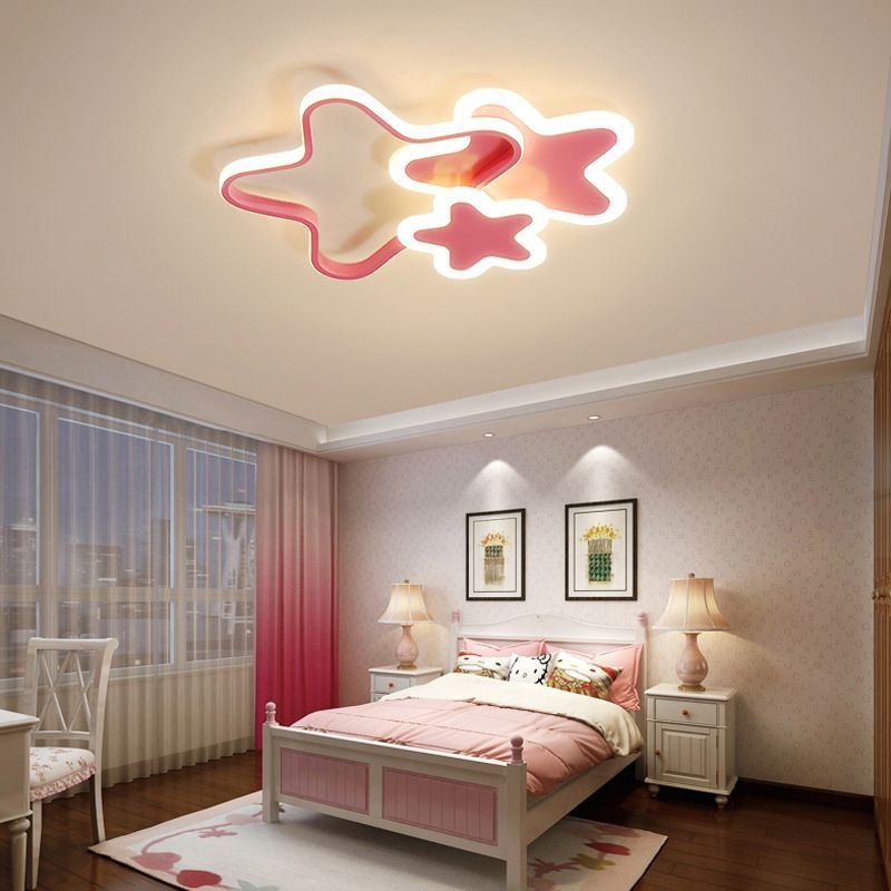 Aria  Deckenleuchte Rosa/Weiß Wohn/Schlafzimmer  zeitgemäß