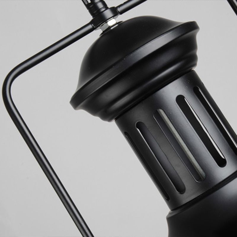 Silva Vintage LED Pendelleuchte Schwarz/Rost Esszimmmer Metall