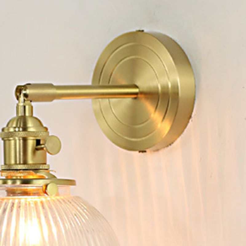 Valentina Luxus Globe/Blumen LED Wandleuchte Gold Bade/Schlafzimmer Metall Glas