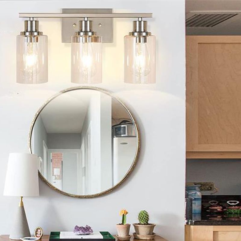 Silva Modern LED Wandleuchte Schwarz/Gold Badezimmer/Schlafzimmer