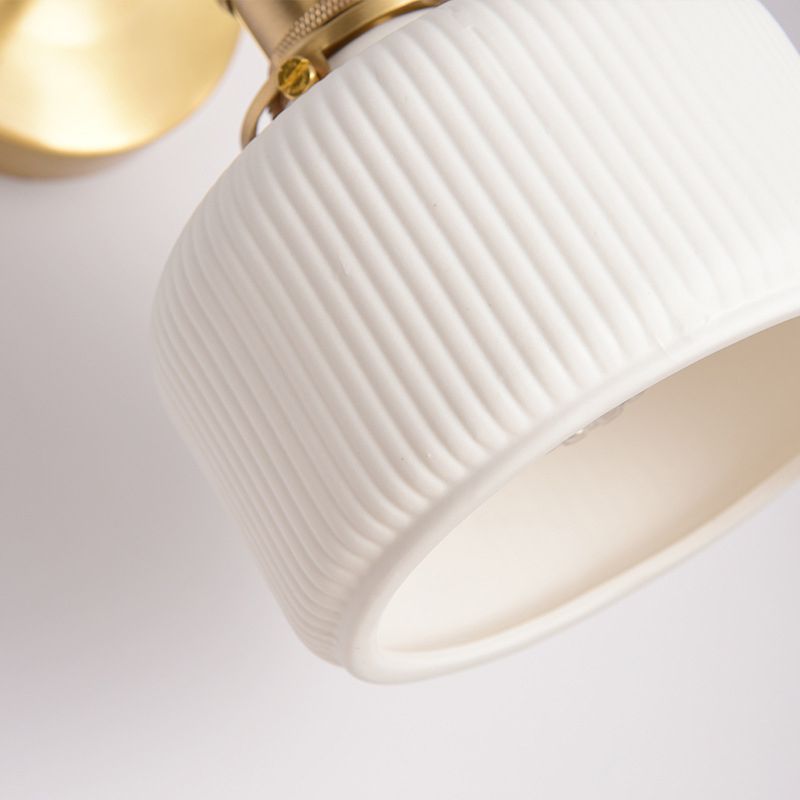 Arisha Moderne LED Wandleute Weiß/Gold Esszimmer/Wohnzimmer Metall