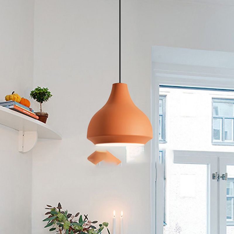 Valentina Moderne LED Pendelleuchte Schwarz/Gelb Wohn/Esszimmer Esstisch Metall
