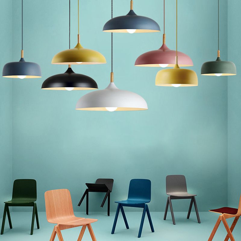 Aria Pendelleuchte Macaron , 5 Farben, 2 Stile