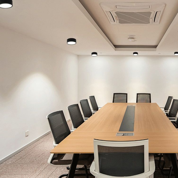 Arisha Modern LED Deckenleuchte Zylindrisch Weiß/Schwarz/Grau Schlafzimmer Metall/Acryl