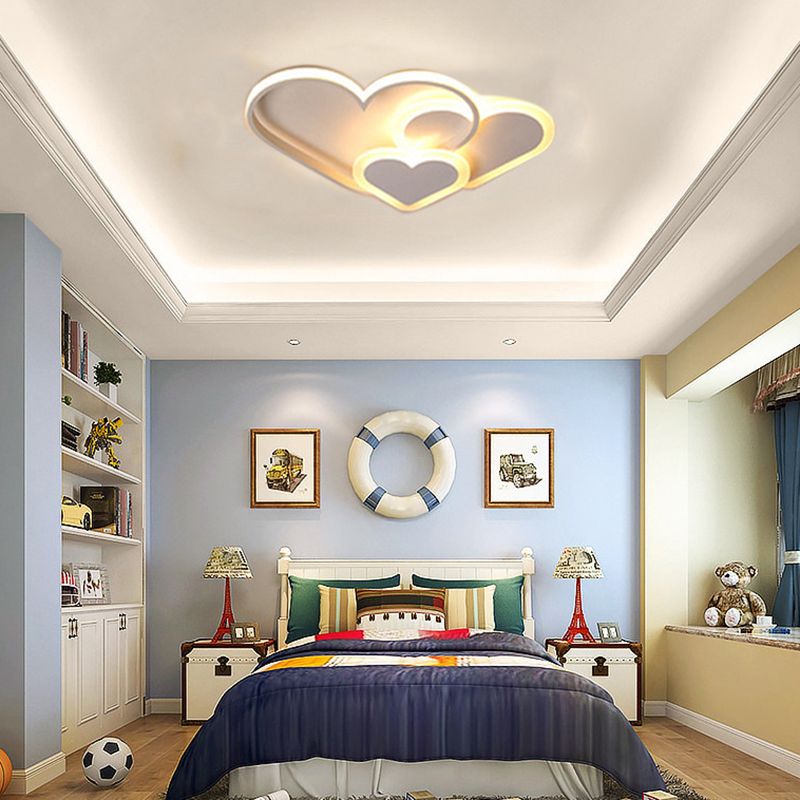 Aria  Deckenleuchte Rosa/Weiß Wohn/Schlafzimmer  zeitgemäß