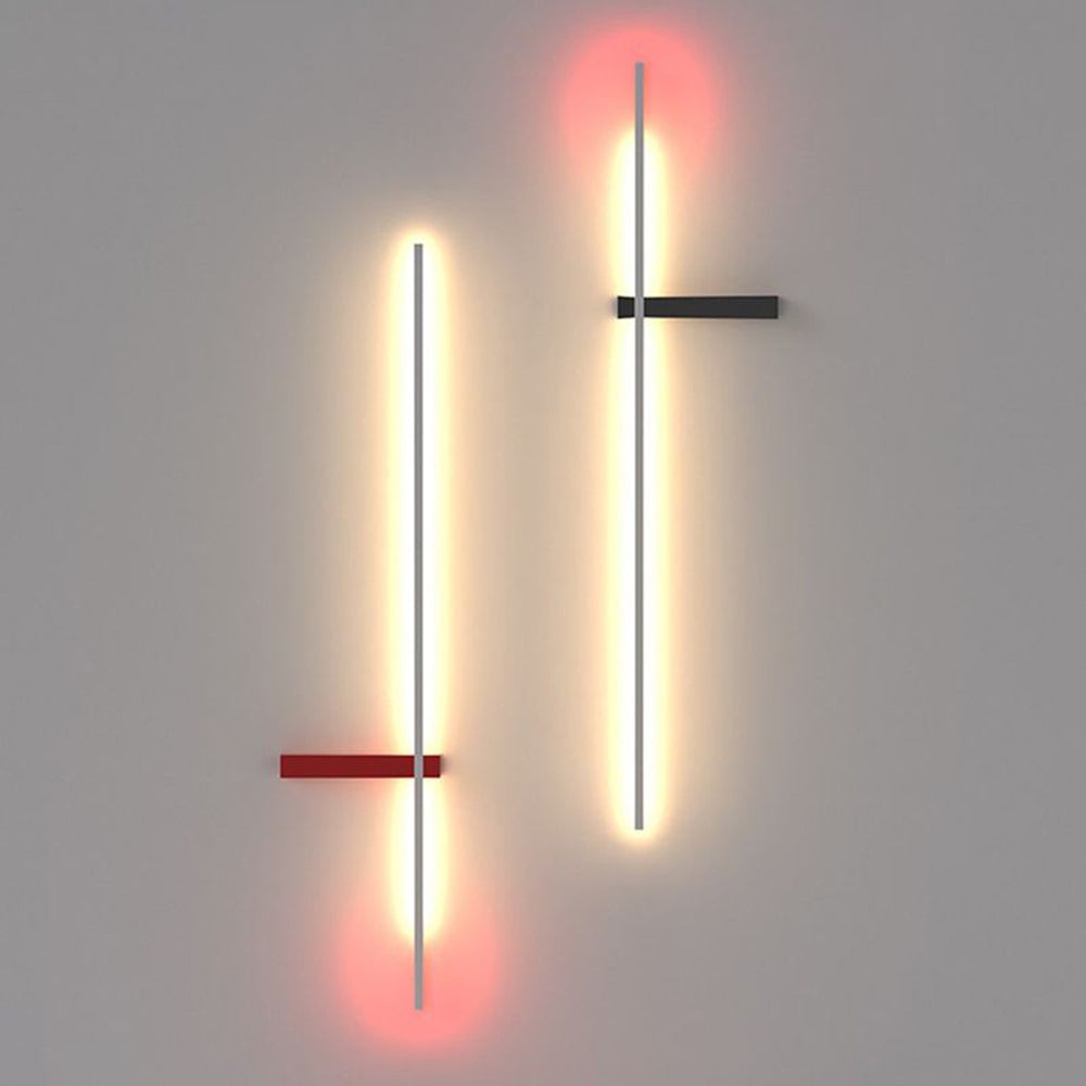Arisha Minimalistisch Linear Wandleuchte 4 Farben Schlaf/Wohnzimmer