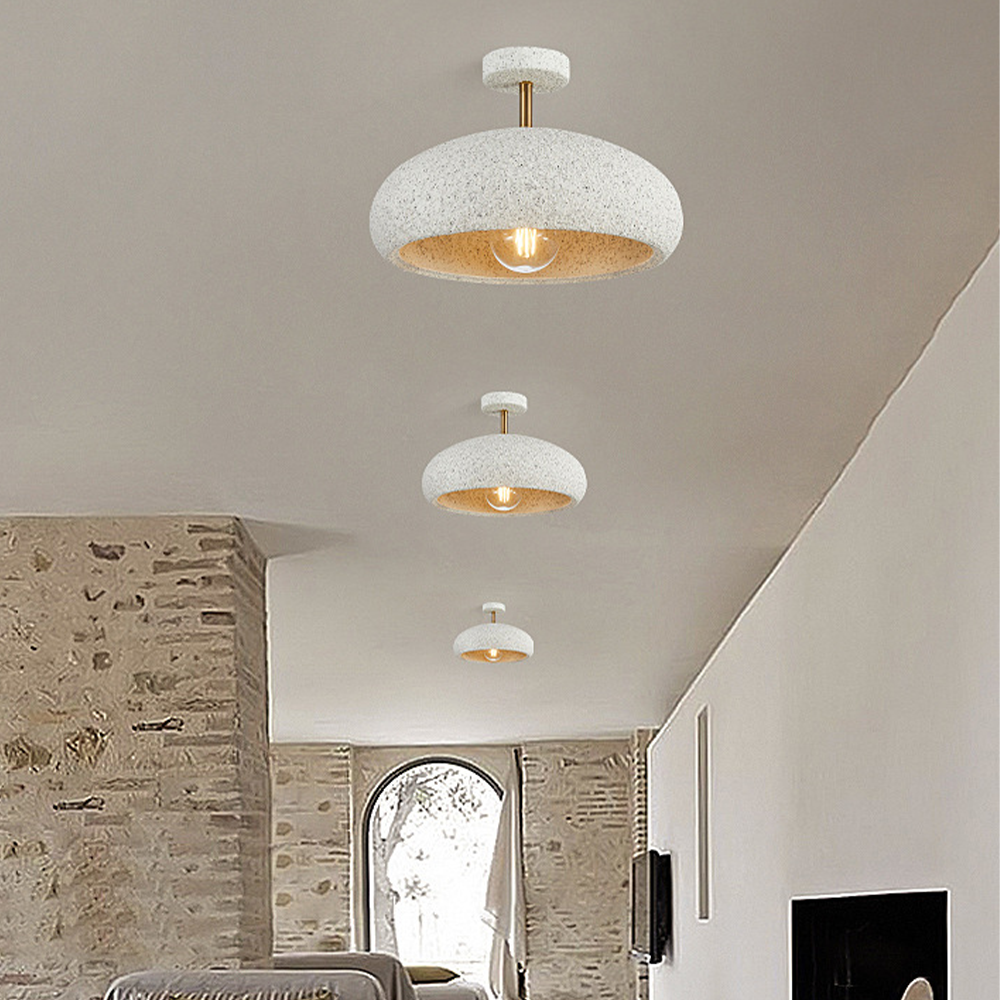 Avi Skandinavische Deckenleuchte Harz Schlafzimmer Esszimmer-Letslighting