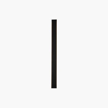 Arisha Minimalistische Wandleuchte, Schwarz/Weiß, Wohnzimmer, Metall