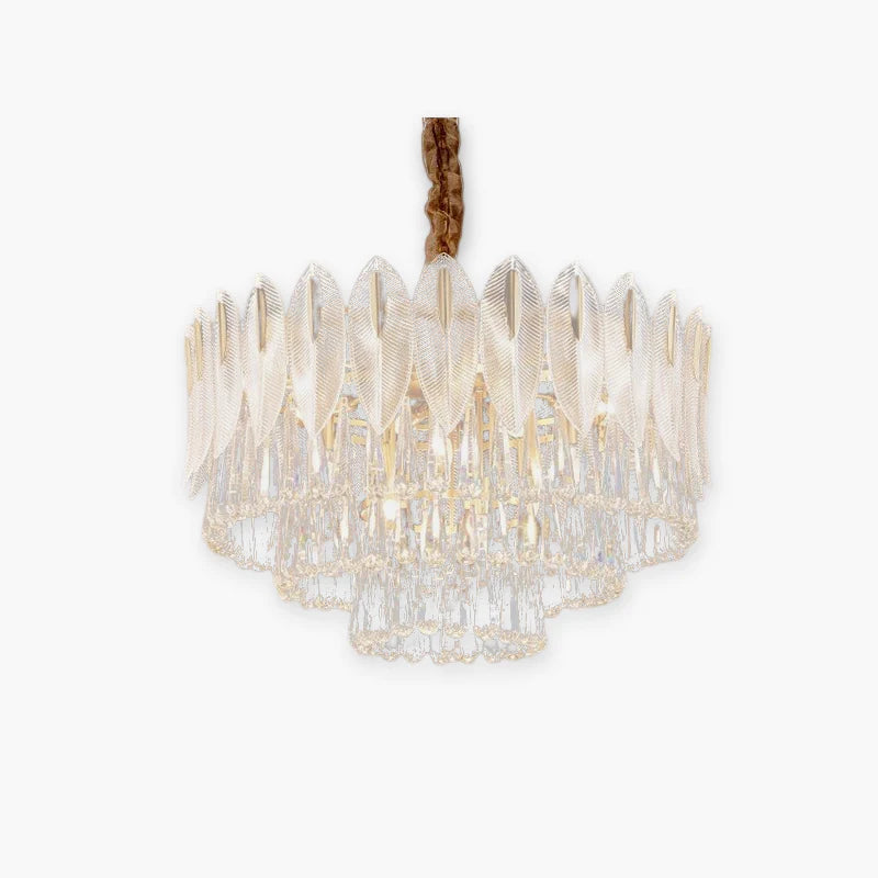 Kristy Postmodern LED Kronleuchter Schlaf/Wohn/Esszimmer Metall&Kristall