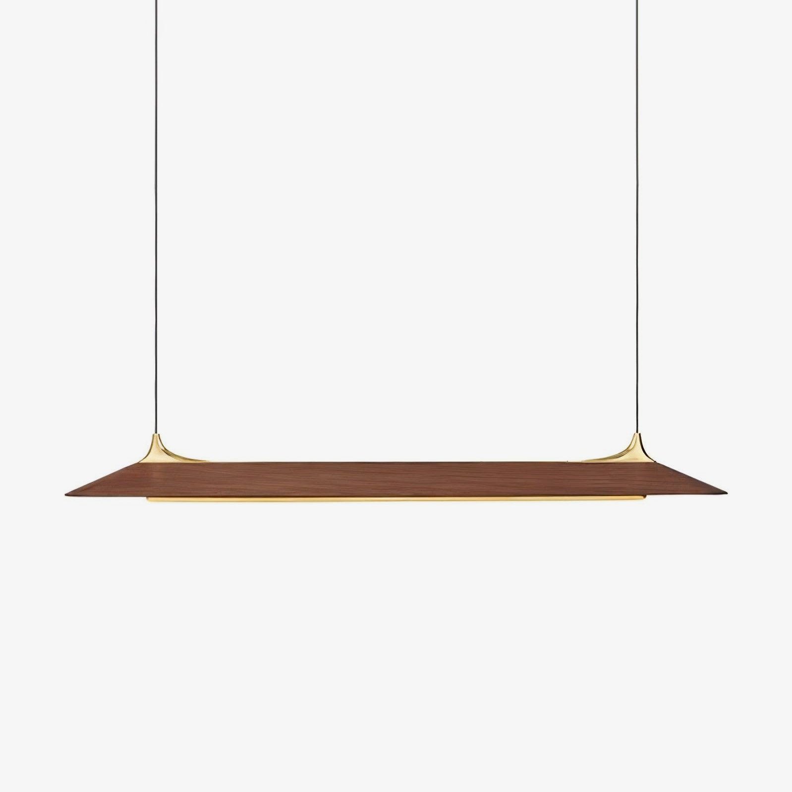 Celia Minimalistische Pendelleuchte aus Messing-Letslighting
