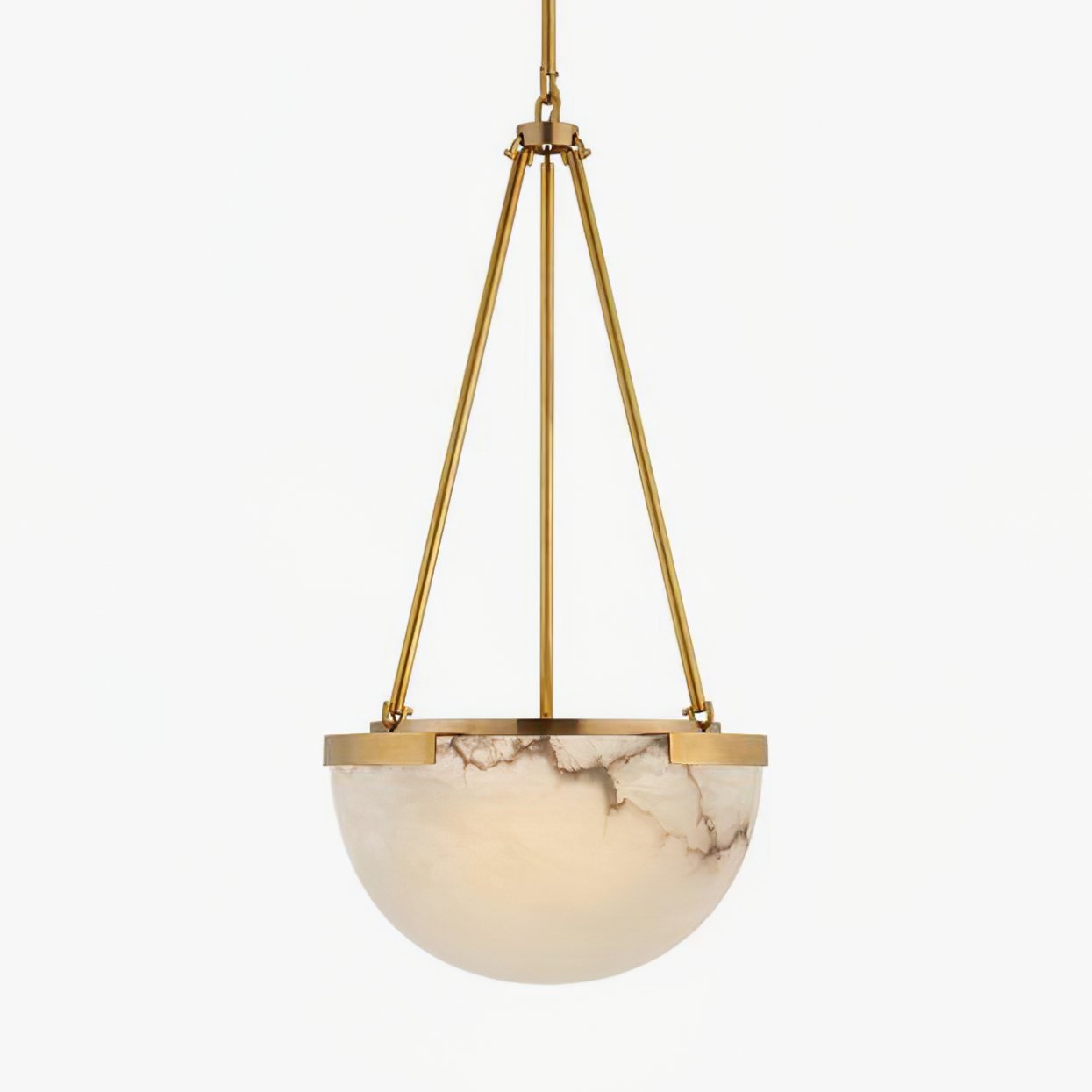 Dione Minimalist Alabaster Pendant Light - Neutralighting