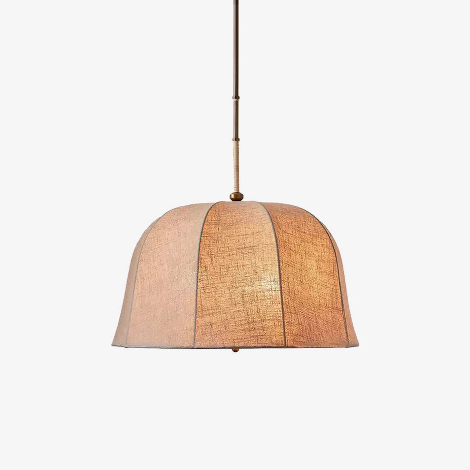 Fiora Vintage Stoff Pendelleuchte Lampe-Letslighting