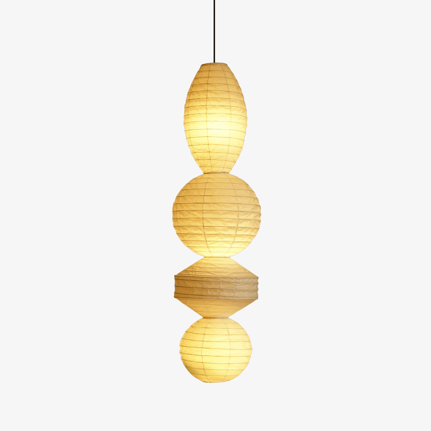 Elthayra Natur Serie Bambus Laterne Pendelleuchte-Letslighting