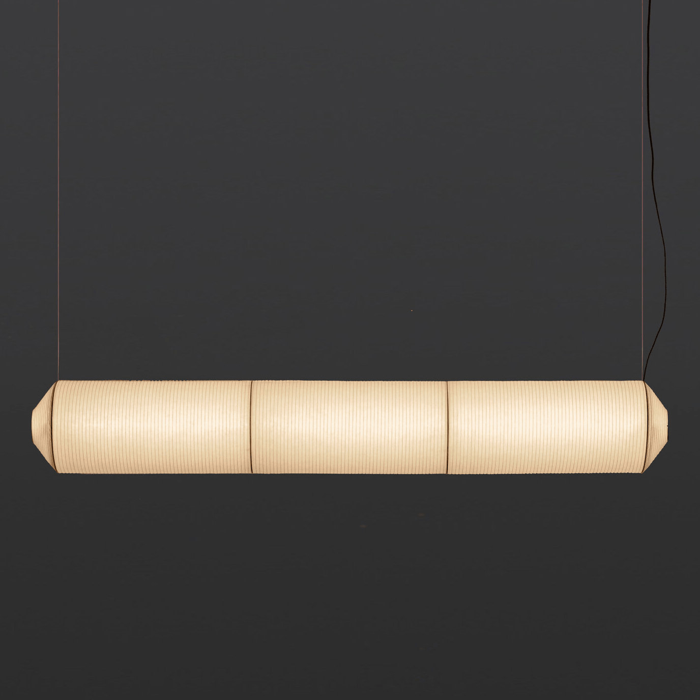 Citheis Modern Minimalist Natural Mulberry Silk Metal Pendant Lamp - Blowlighting
