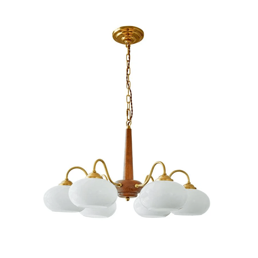 Persimmon Chandelier - Blowlighting