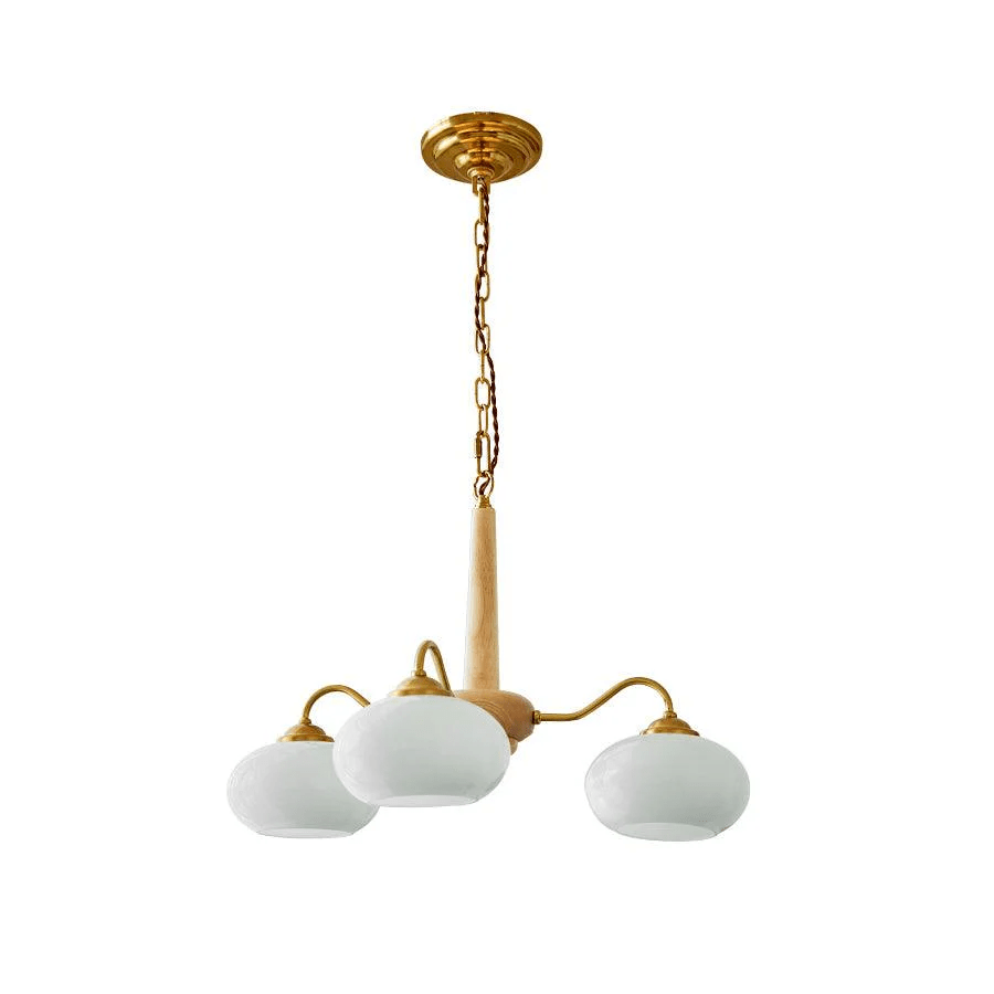 Persimmon Chandelier - Blowlighting