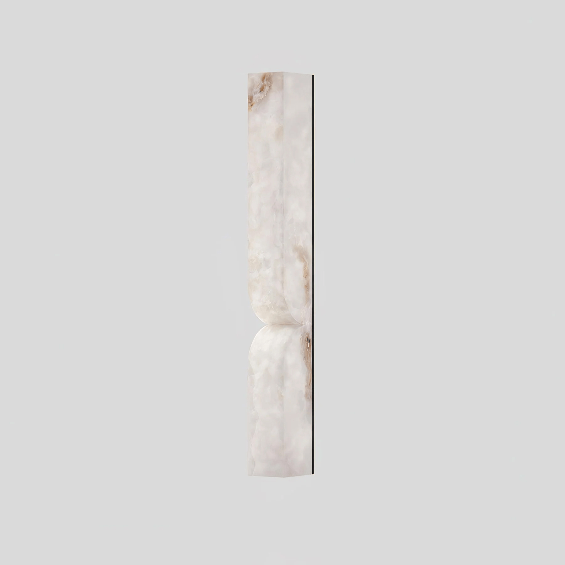 Lunaris Alabaster Rectangular Wall Lamp - Neutralighting
