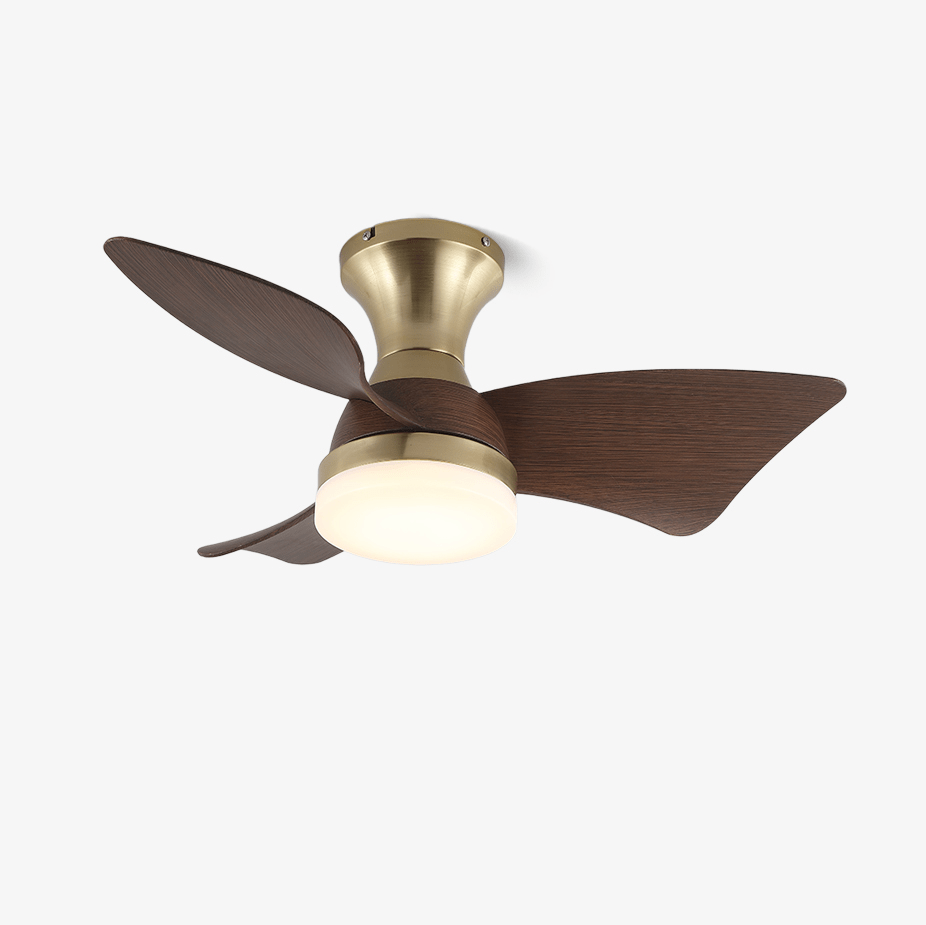 Aureon Deckenventilator mit Licht, der die verfügbaren Gehäuseoberflächen zeigt