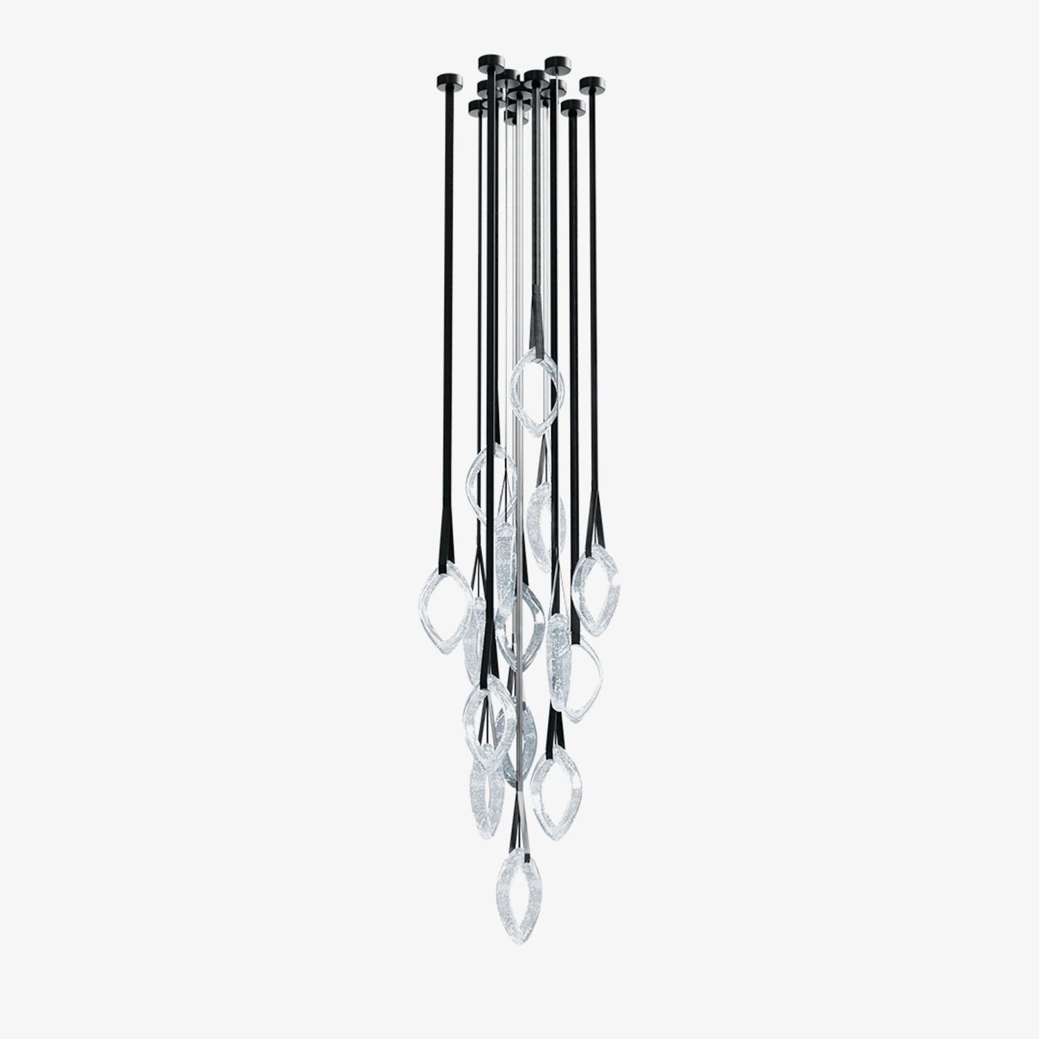 Ivvyne Moderner Glas-Kronleuchter-Letslighting