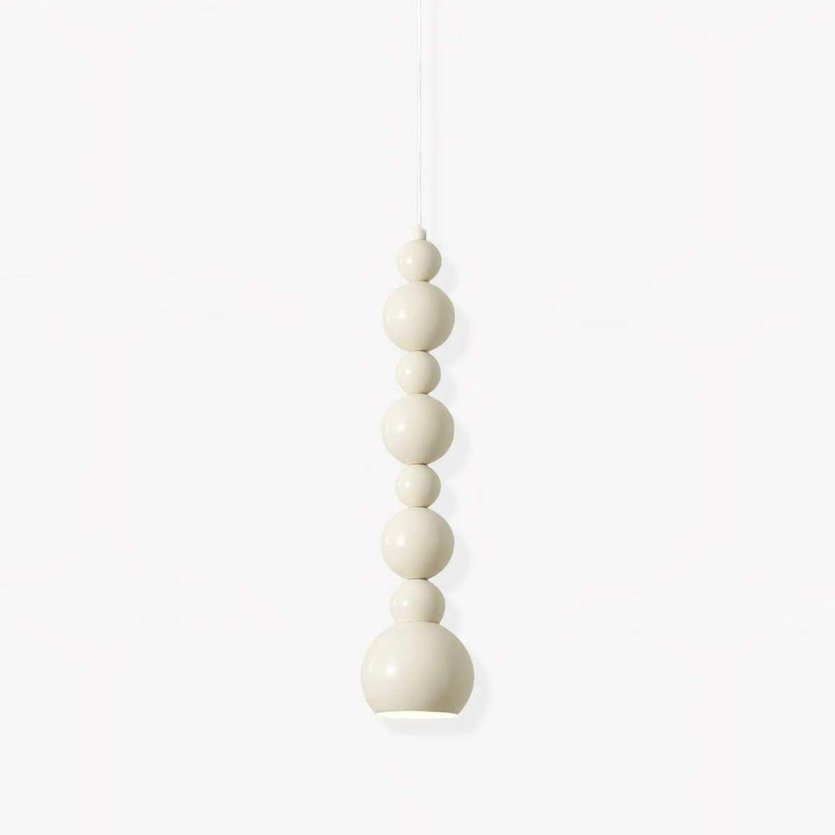 Solena Beige Künstlerische Pendelleuchten-Letslighting