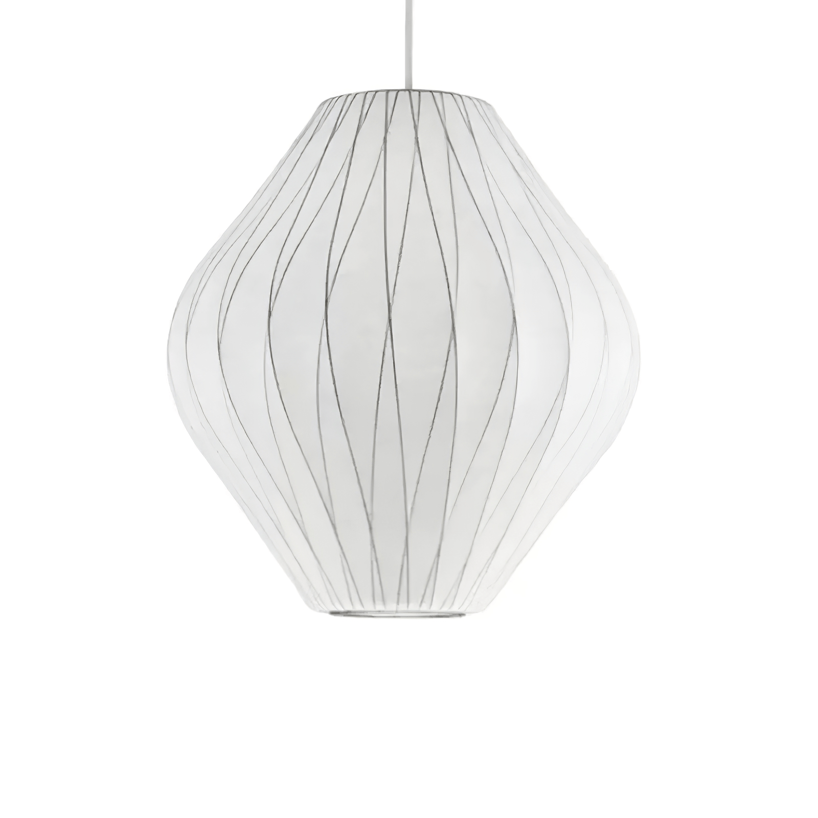 Nebula Blase Maulbeerseide Pendelleuchte Lampe-Letslighting
