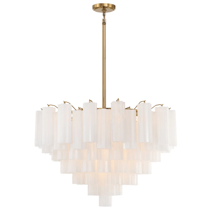 Aurora Chandelier Virella Murano Glass Tube Luxury - Blowlighting