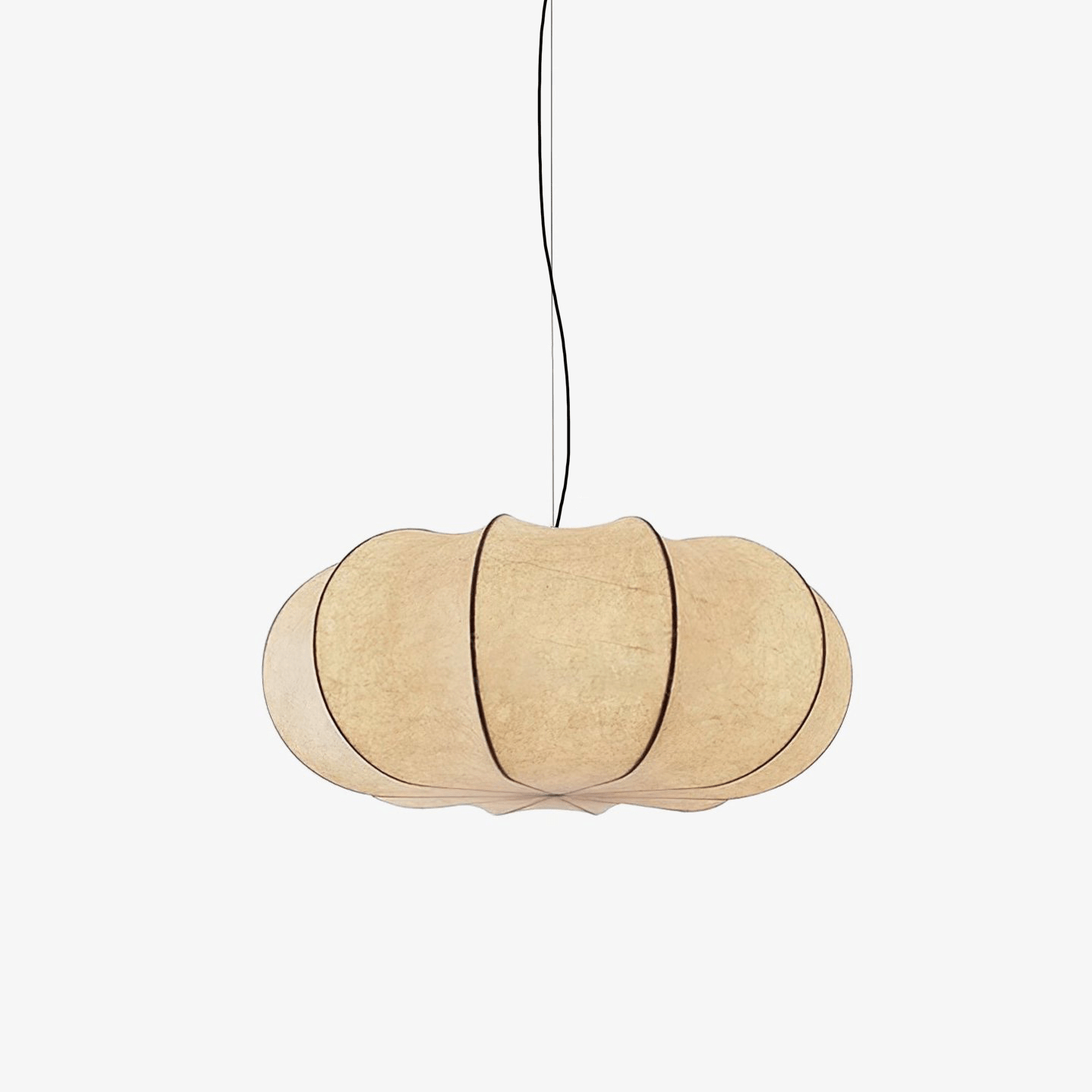 Oblate Silk Pendant Lamp - Blowlighting