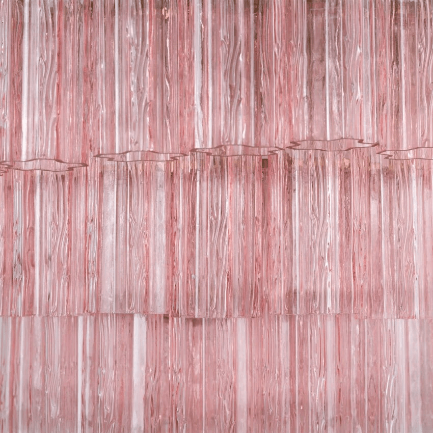 Aurora Chandelier Four Tier Fluted Glass - Neutralighting