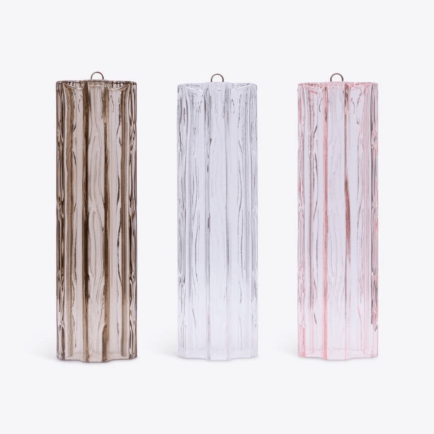 Aurora Chandelier Four Tier Fluted Glass - Neutralighting