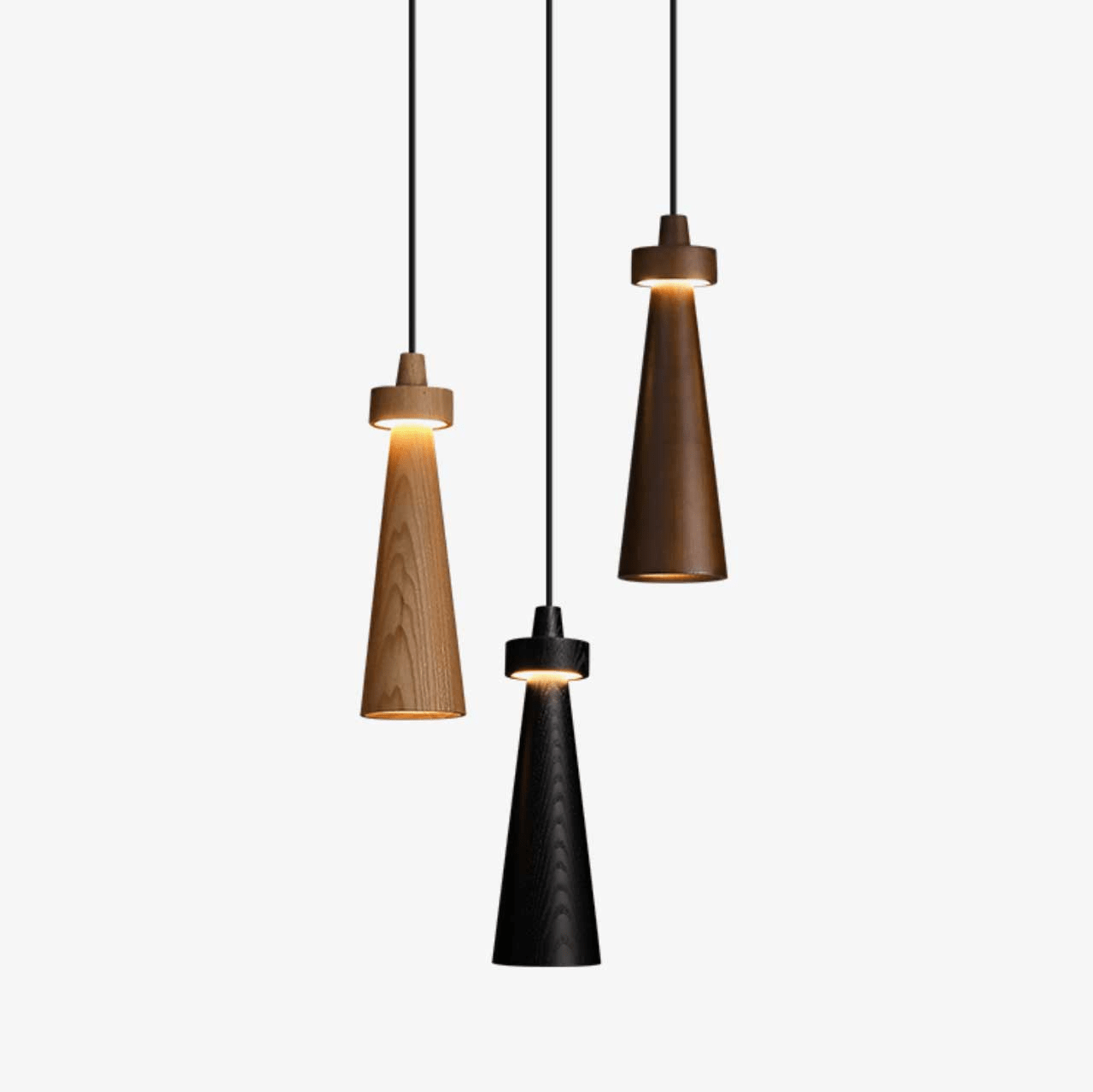 Taper Minimalistisch Holz Pendelleuchte Leuchte-Letslighting